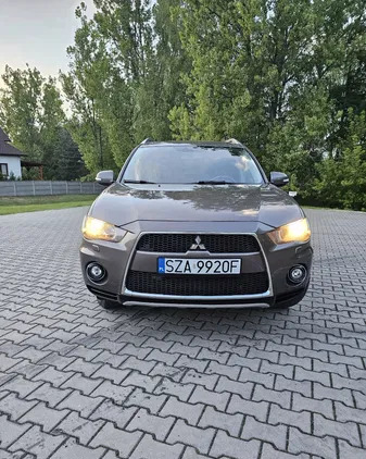 mitsubishi outlander Mitsubishi Outlander cena 27500 przebieg: 273882, rok produkcji 2010 z Poręba